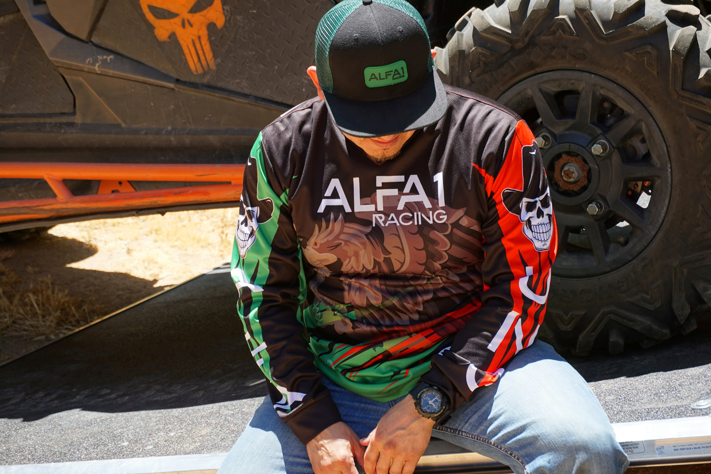 Mexico Off-road jersey negra